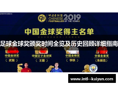 足球金球奖颁奖时间全览及历史回顾详细指南